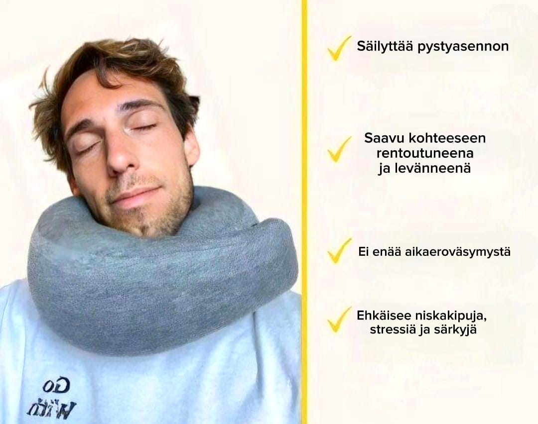 Cozy Pillow™ Matkaniskatyyny